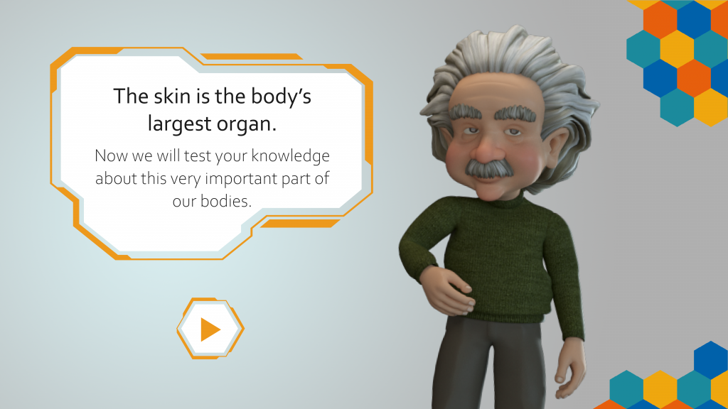 The skin entry image